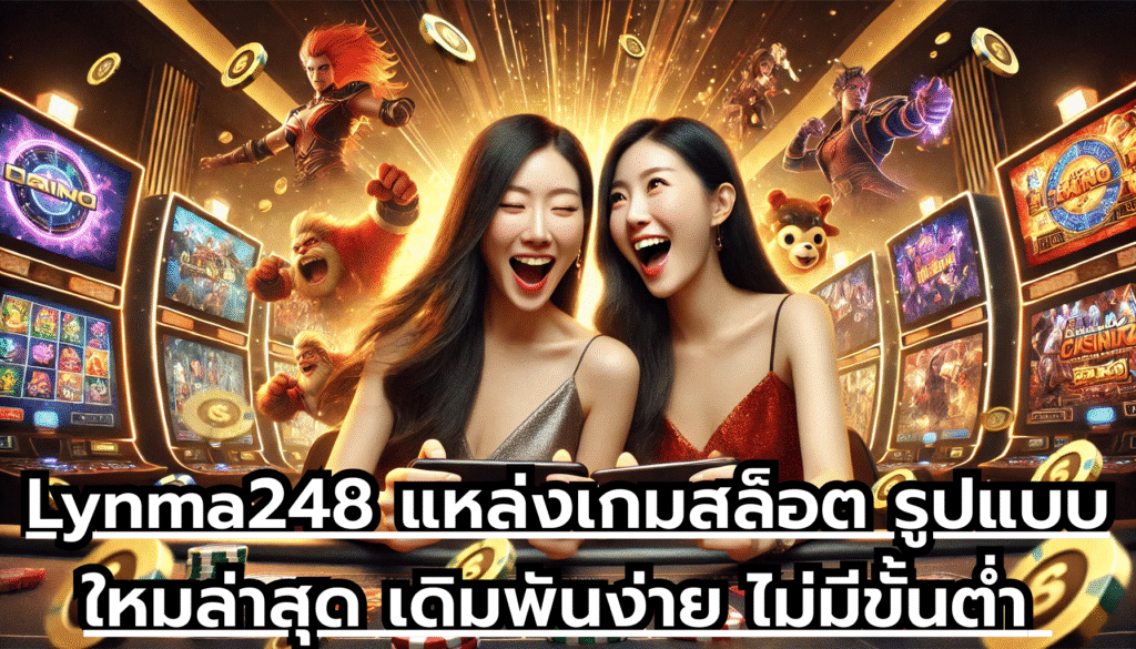 Lynma248 แหล่งเกมสล็อต รูปแบบใหมล่าสุด เดิมพันง่าย ไม่มีขั้นต่ำ แจกโบนัสสูง ไม่อั้นตลอดทุกวัน