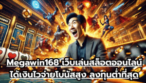 Megawin168 เว็บเล่นสล็อตออนไลน์ ได้เงินไว จ่ายโบนัสสูง ระบบลงทุนต่ำที่สุด เล่นง่ายผ่านมือถือ