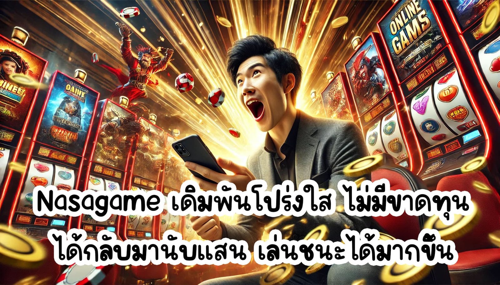 Nasagame เดิมพันโปร่งใส ไม่มีขาดทุน ได้กลับมานับแสน เล่นชนะได้มากขึ้น-1
